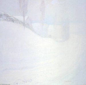 Round Hill Road — John Henry Twachtman