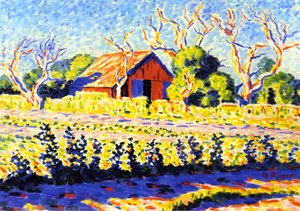 Red Barn (also Known As Red Barn Sheepshead Bay) — Friedrich Julius Oskar Blümner