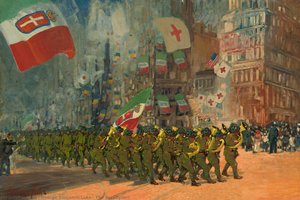 The Bersaglieri — George Benjamin Luks