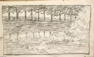 Line Of Trees — John Ottis Adams