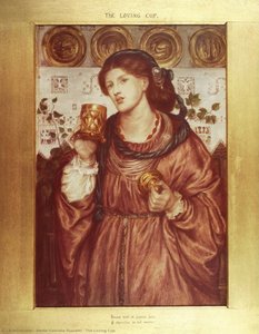 The Loving Cup — Dante Gabriel Rossetti, Pre-raphaelite