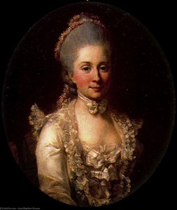 Contess E. P. Shuvalova — Jean-baptiste Greuze, Rococo