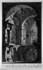 Antenna Dark Prison — Giovanni Battista Piranesi, Neo-classicism