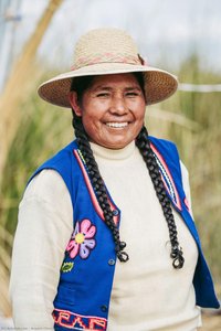 Portrait Of Uros Woman — Angelo Chiacchio
