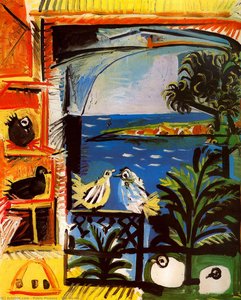 The Doves — Pablo Picasso, Cubism