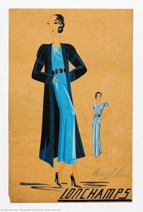 Dress and coat