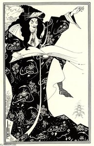 Design For A Frontispiece To 'virgilius The Sorcerer' — Aubrey Vincent Beardsley, Art Nouveau