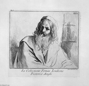 Título: Bust Of Old Man — Giovanni Battista Piranesi