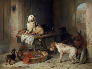 Jack In Office — Sir Edwin Henry Landseer