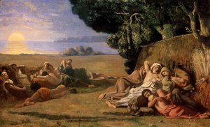 Sleeping — Pierre Cécile Puvis De Chavannes