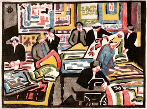 The Wool Quilt Makers — Dorothea Foster Black, Cubism