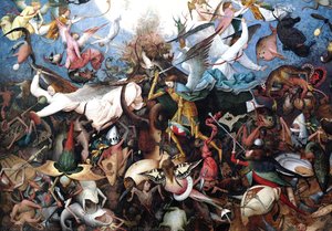 The Fall Of The Rebel Angels — Pieter Bruegel The Elder