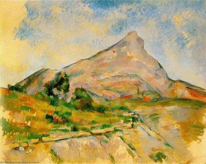 Mont Sainte-victoire (hermitage) — Pol Sezan, Post-impressionism