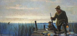 The Duck Hunt — N.c. Wyeth