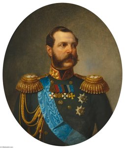 Portrait of Alexander II of Russia (1818 1881)