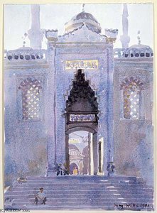Gateway To The Blue Mosque — Lucy Willis