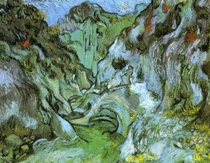 El Peiroulets Ravine — Vincent Willem Van Gogh