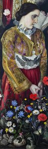 Girl In National Costume — Johannes Matthaeus Koelz