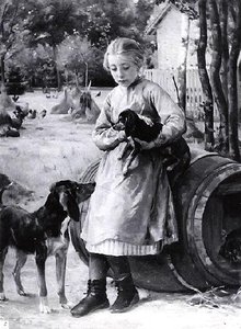 La Petite Fille Du Garde — Joseph Auguste Rousselin