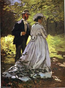 Sin Título (6788) — Claude Monet, Impressionistic Landscape