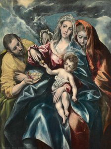 Holy Family With Mary Magdalen — El Greco