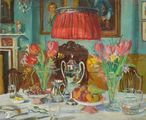 Private Dining Room, Thoresby Hall — Marie Louise Roosevelt Pierrepont