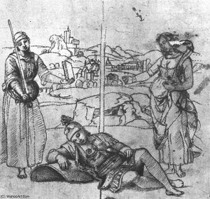 The Knight's Dream (study) — Raphael, Renaissance Humanism