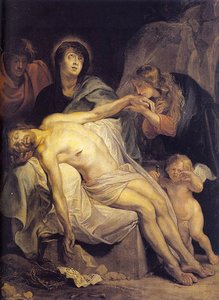 The Lamentation — Sir Anthony Van Dyck, Baroque