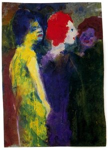 The Redhead — Emile Nolde