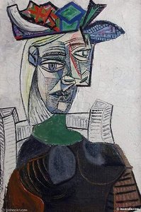 Frau Im Schal — Pablo Picasso