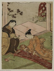 Poem By Saigû Nyôgo — Suzuki Harunobu