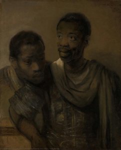 Two Moors — Rembrandt Van Rijn, Baroque