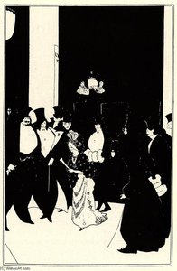 Lady Gold's Escort — Aubrey Vincent Beardsley
