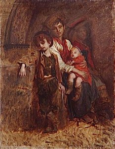 Famille Paysanne — Ernest Hébert (antoine Auguste Ernest Hebert)