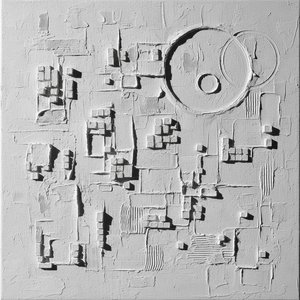 Monolithic Resonance: A Singular Monochromatic Study Of Sculptural Light And Geometric Shadow — David Moreau