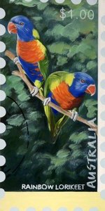 'Dreams of Australia' Series, Rainbow Lorikeet