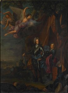 Portrait of Maximilian II, Elector of Bavaria, at the Battle of Mohács against the Turks, Joseph Vivien (copy after), 1710 - 1750