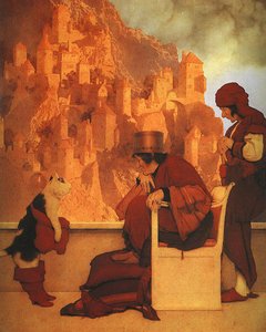 Puss In Boots — Maxfield Parrish