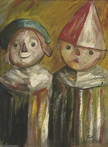Clowns — Tadeusz Makowski