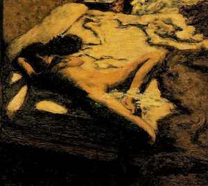 Woman Asleep In Bed — Pierre Bonnard