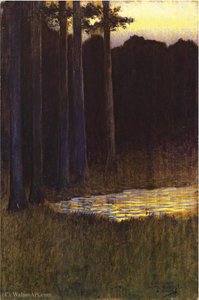 Forest Night — Alphonse Osbert