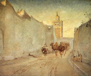 Street In Tunis — Theodor Esbern Philipsen