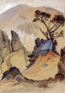 The Devils Slide Yellowstone — Thomas Moran