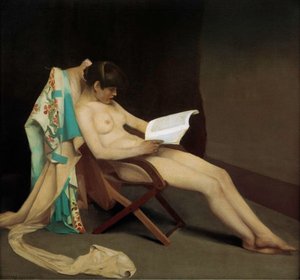 Lesendes Mädchen — Théodore Roussel