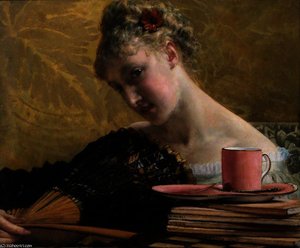 Miss Thackeray's Elizabeth — Lourens Alma Tadema