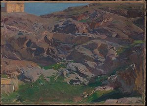 Castle Of San Servando, Toledo — Joaquín Sorolla Y Bastida