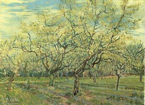 Obstbäume Im Blütenkleest — Vincent Willem Van Gogh, Post-impressionism
