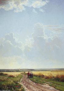 Noon In The Neighbourhood Of Moscow — Ivan Ivanovich Shishkin