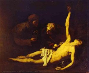 Saint Sebastian Attended By Saint Irene — Jusepe De Ribera, Baroque