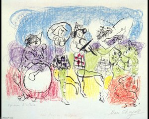 The Circus Musicians — Marc Chagall